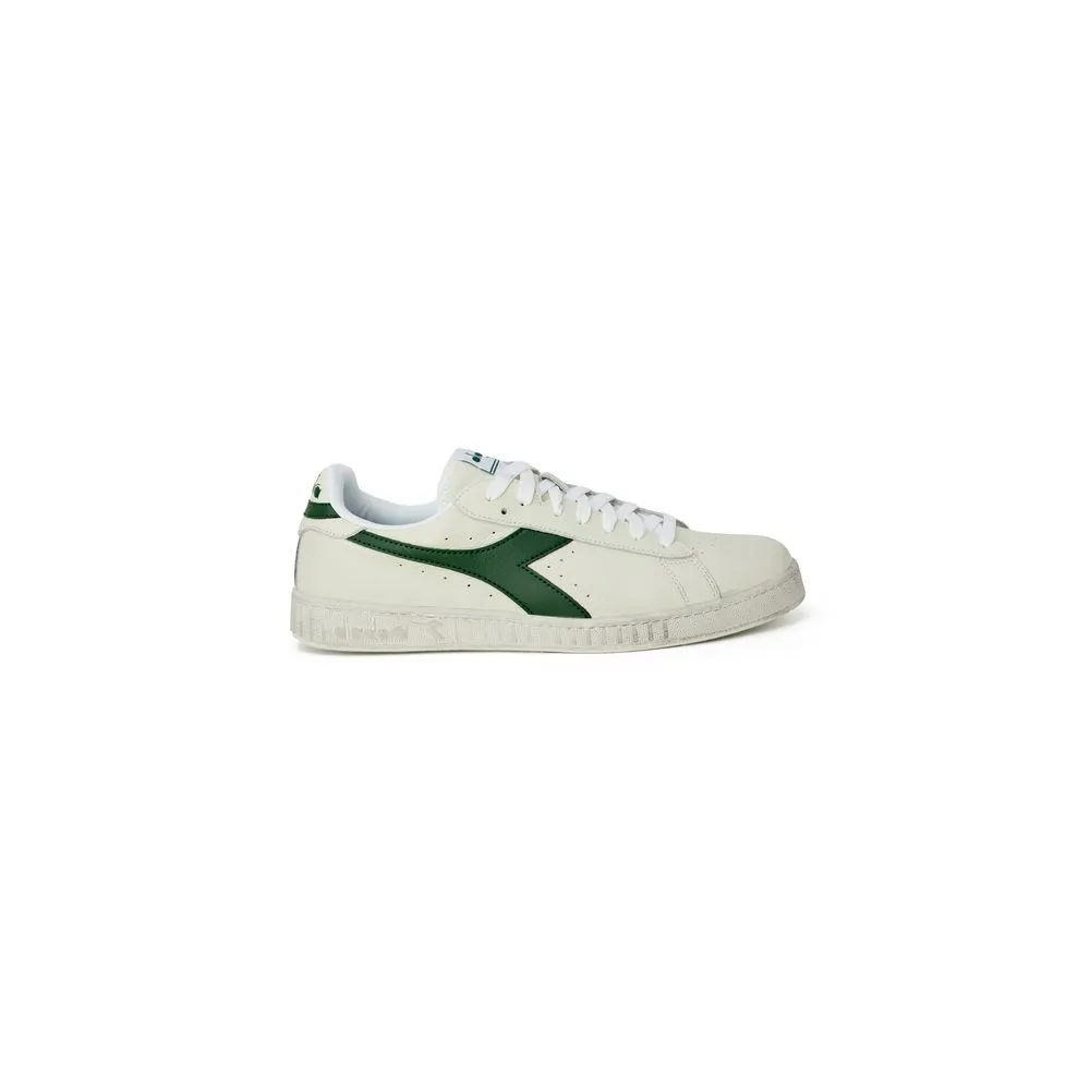 Diadora Men's Green Synthetic Leather Sneaker