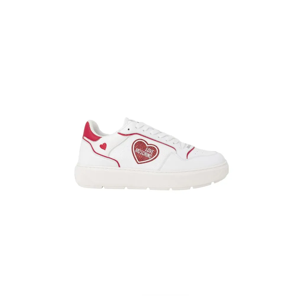Love Moschino Women's Red Polyethylene Sneaker