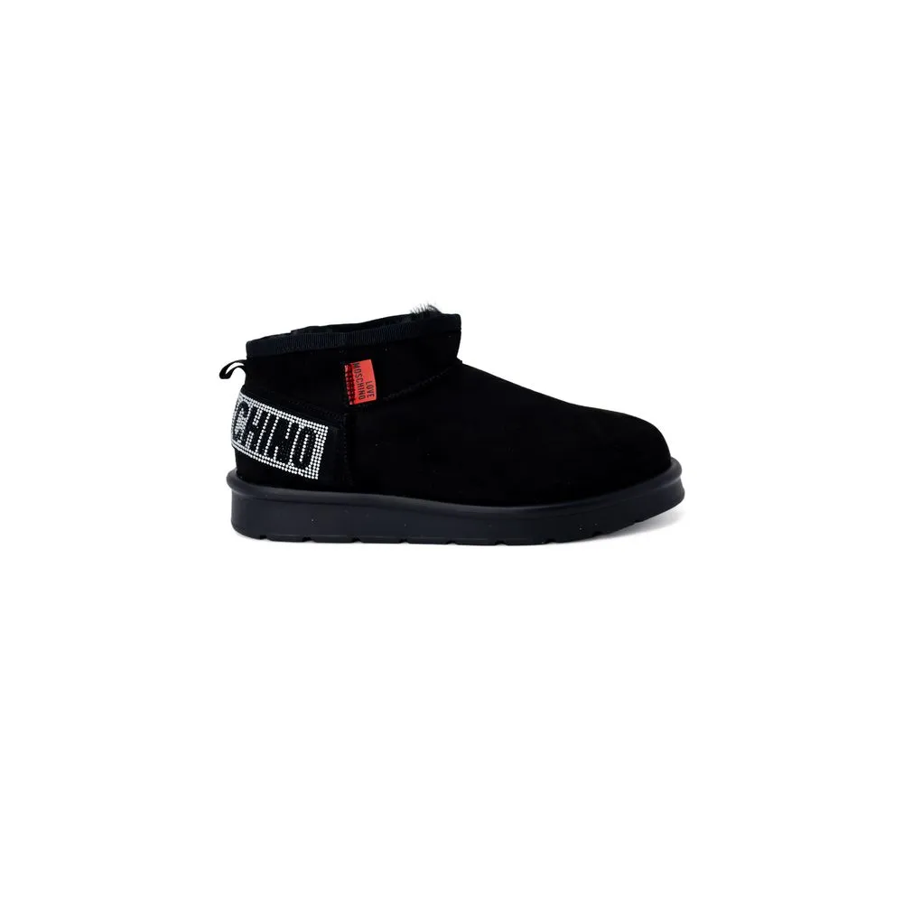 Love Moschino Women's Black Polyester Boot