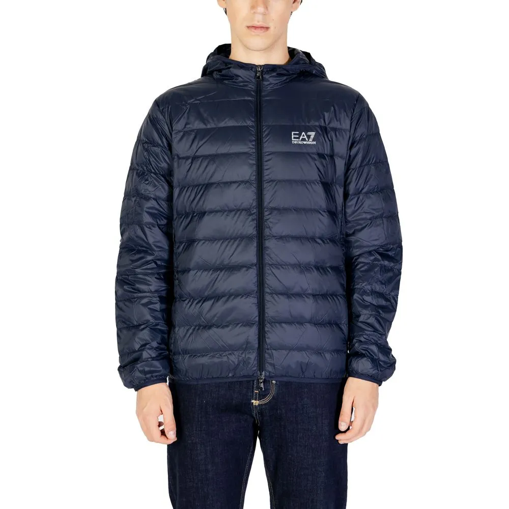 EA7 Emporio Armani Men's Blue Polyamide Jacket