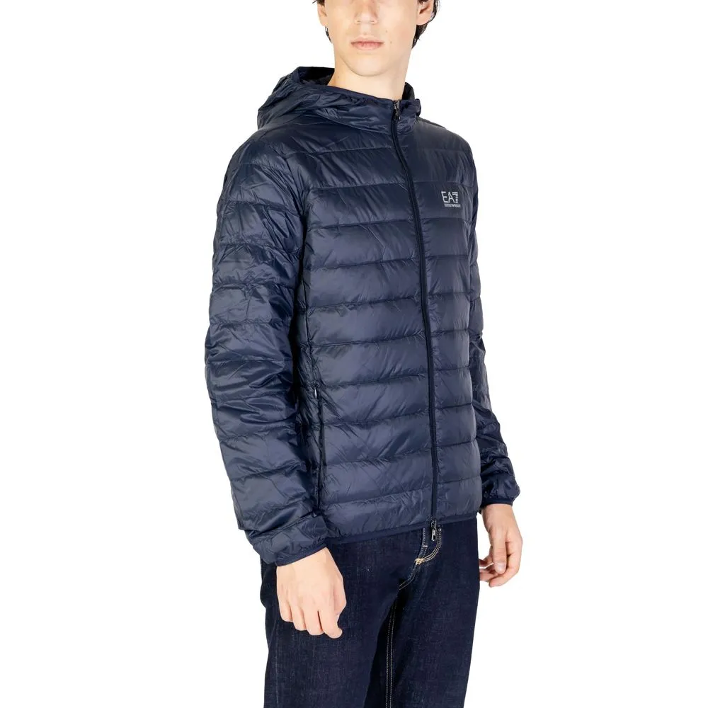 EA7 Emporio Armani Men's Blue Polyamide Jacket