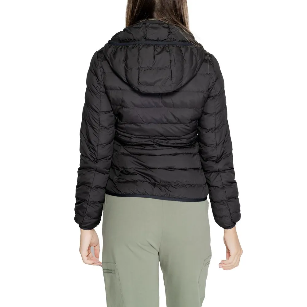 EA7 Emporio Armani Women's Black Polyester Jackets & Coat