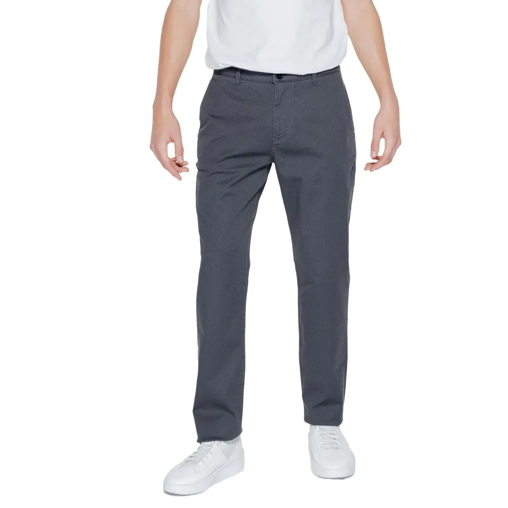 Armani Exchange Men's Black Cotton Jeans & Pant