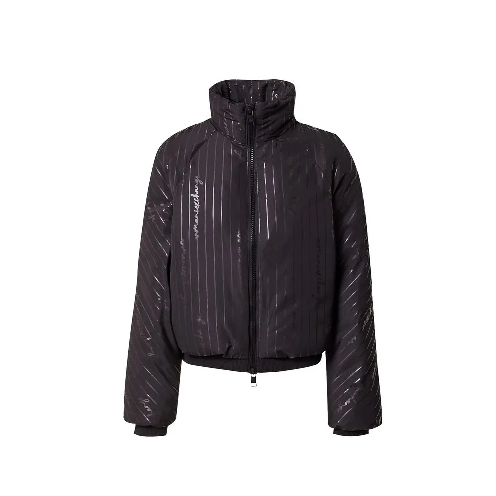 Armani Exchange Women's Black Polyester Jackets & Coat