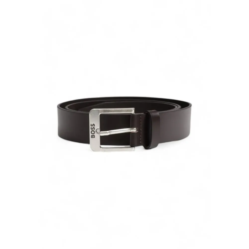 Hugo Boss Men's Brown Leather Belt