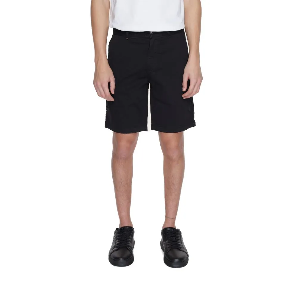 Hugo Boss Men's Black Cotton Short