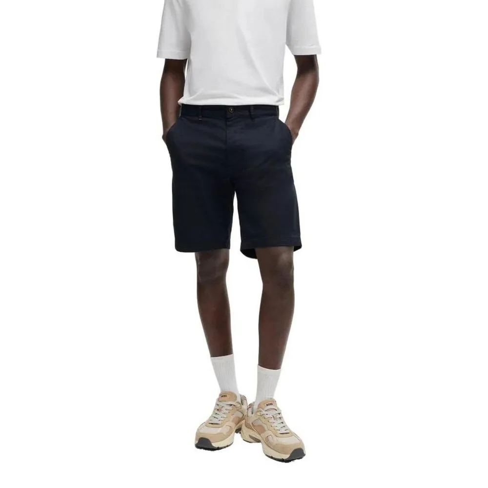 Hugo Boss Men's Blue Cotton Short