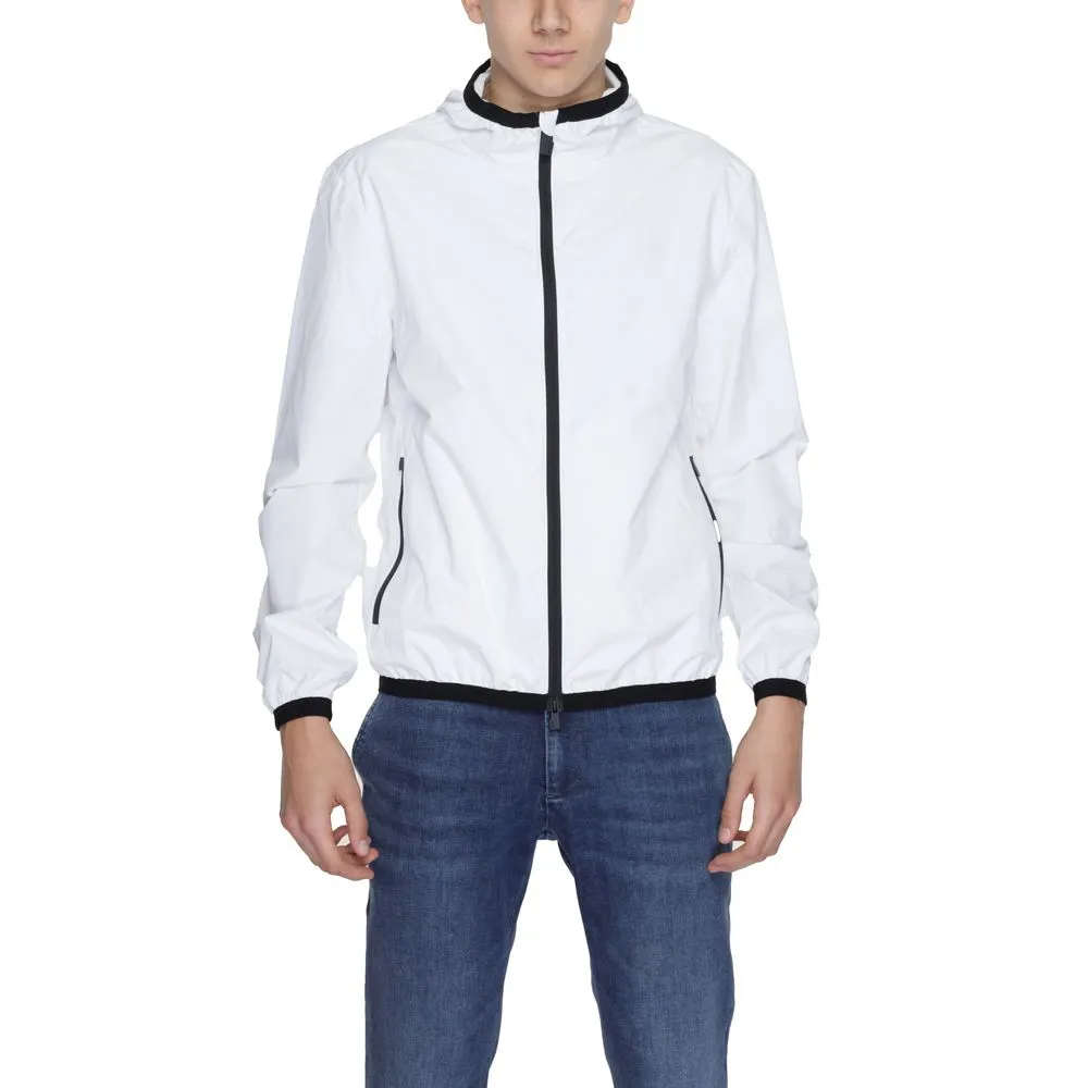 Suns Men's White Polyester Jacket