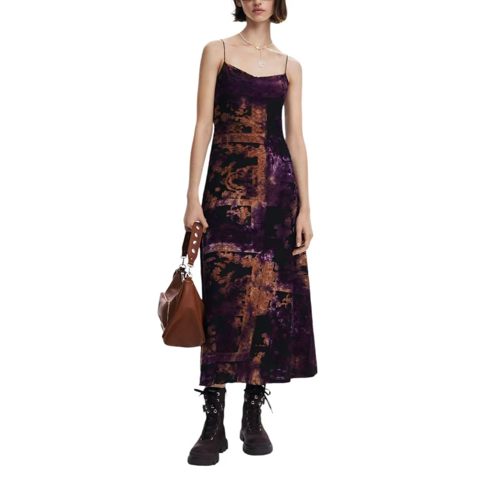 Desigual Women's Black Viscose Dress