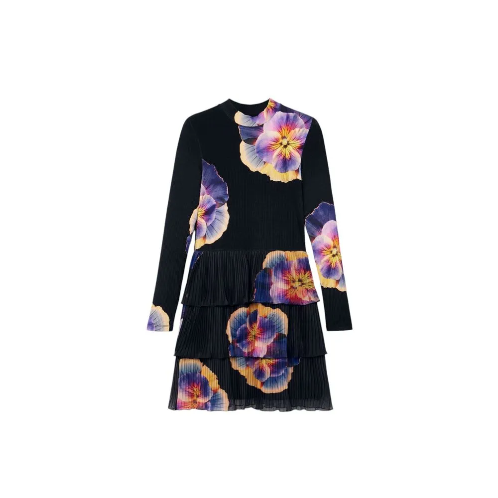 Desigual Women's Black Viscose Dress