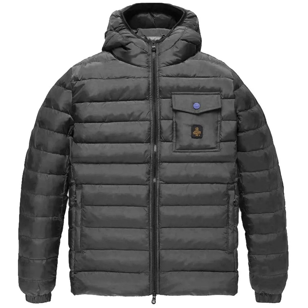 Refrigiwear Men's Gray Nylon Men's Jacket