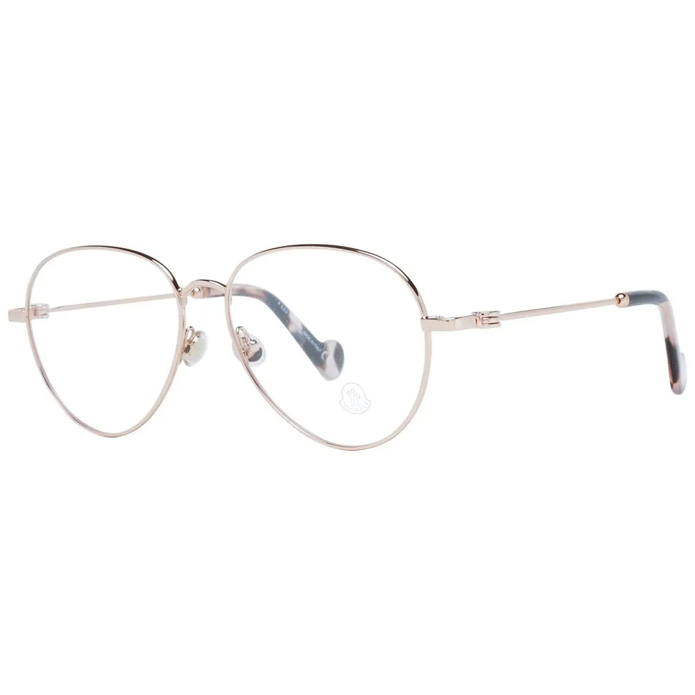 Moncler Unisex Rose Gold Unisex Optical Frames