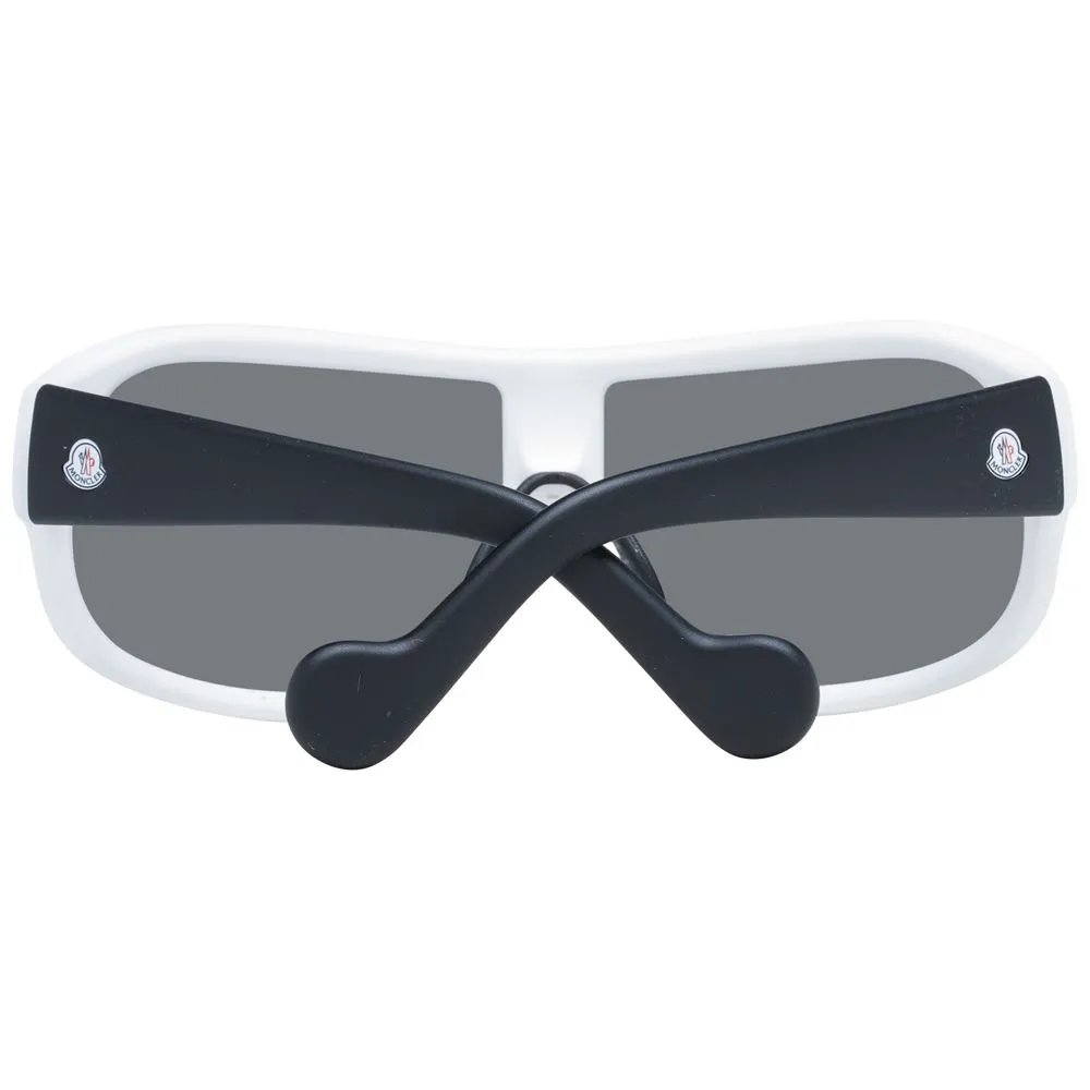 Moncler White Men Sunglasses