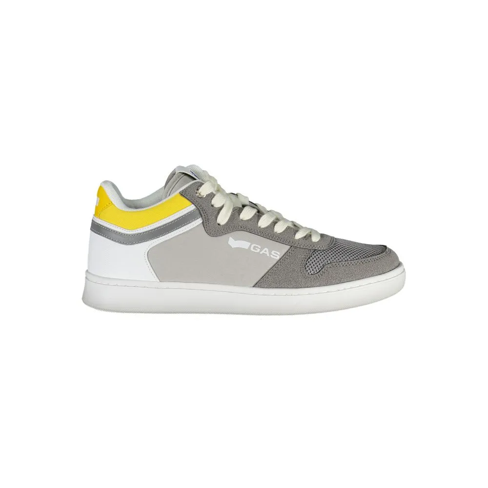 Gas Men's Gray Polyester Sneaker