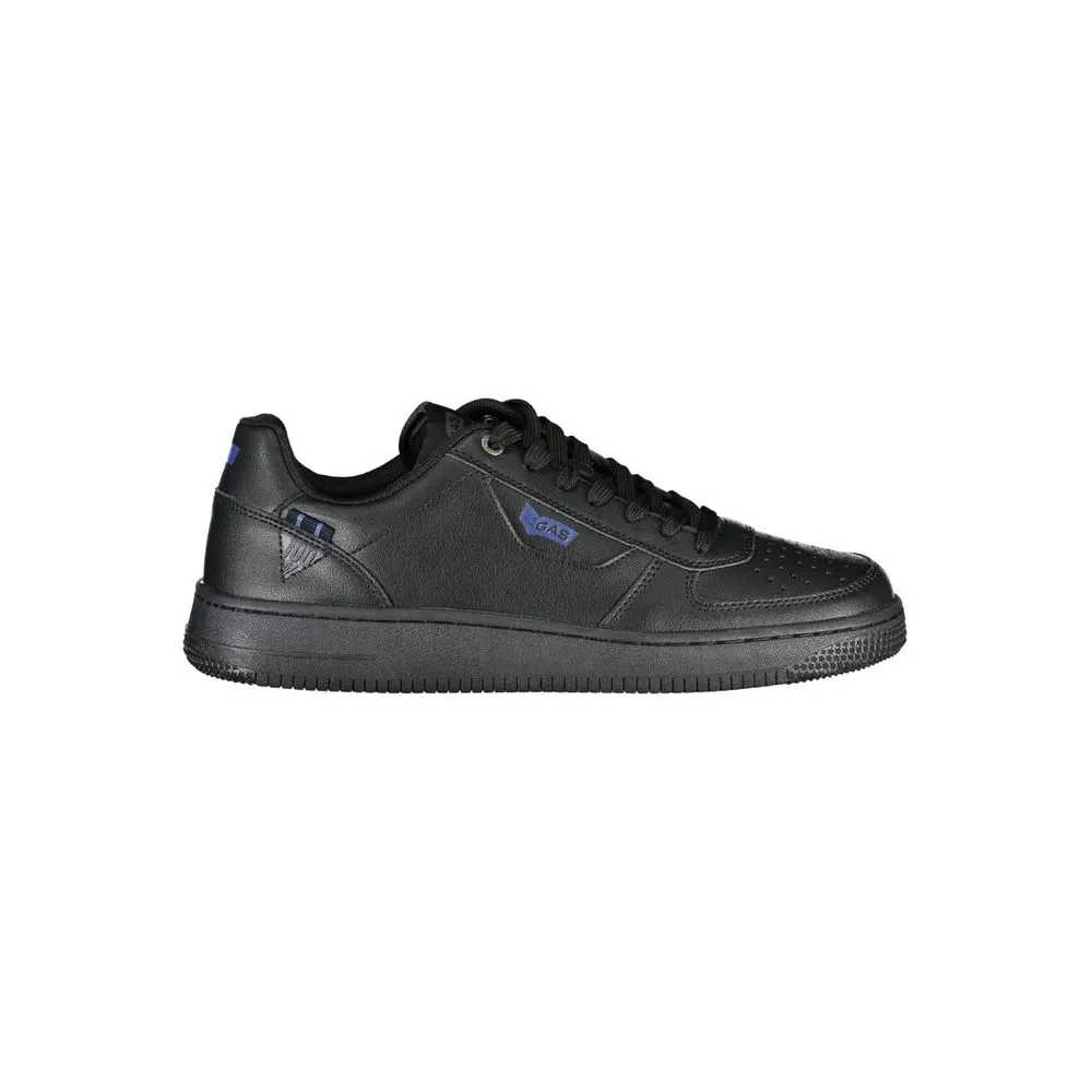 Gas Men's Black Polyester Sneaker