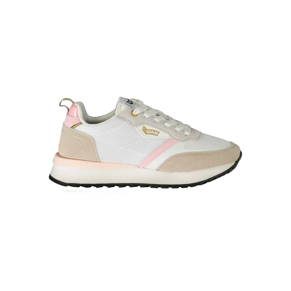 Gas Women's Pink Polyester Sneaker
