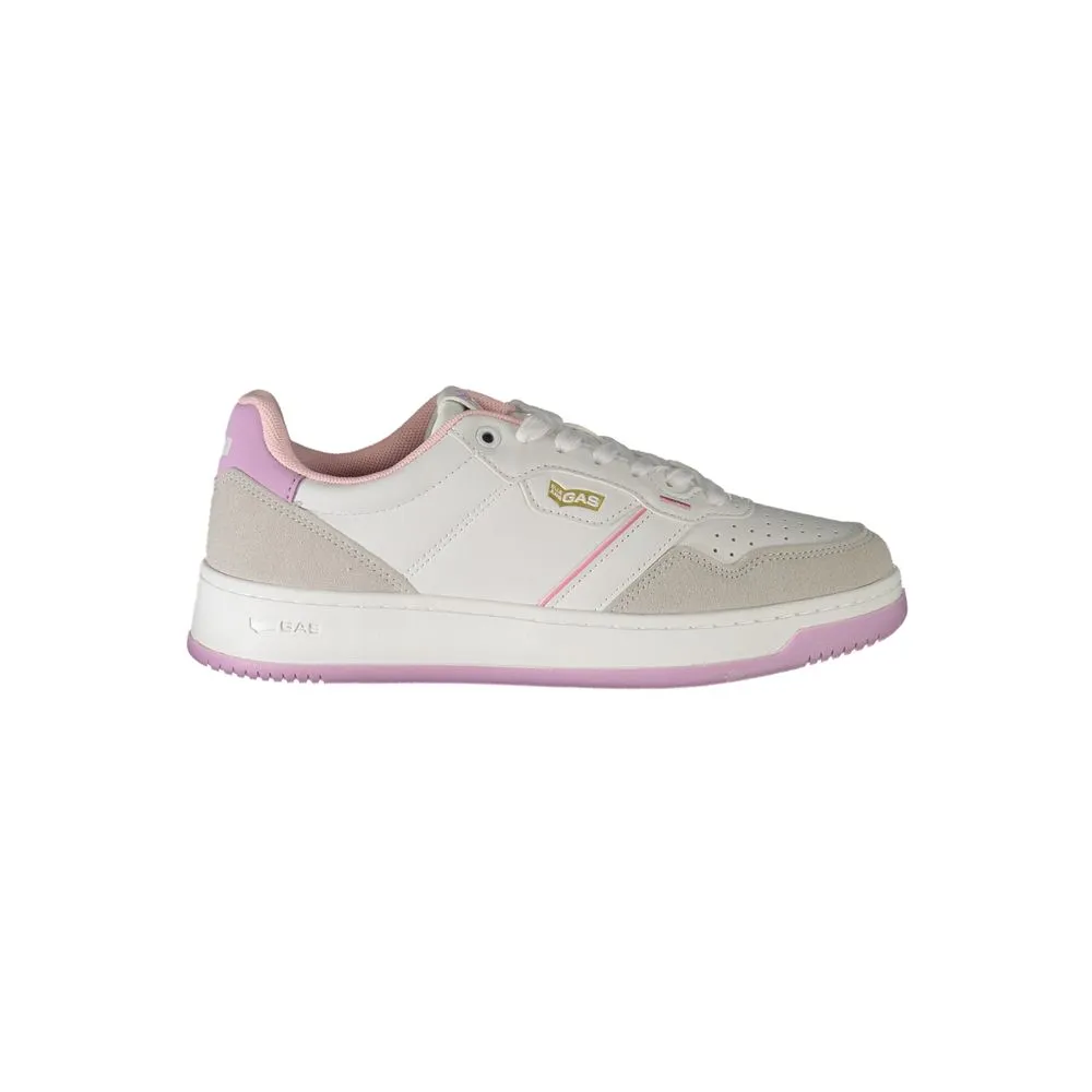 Gas Women's White Polyester Sneaker