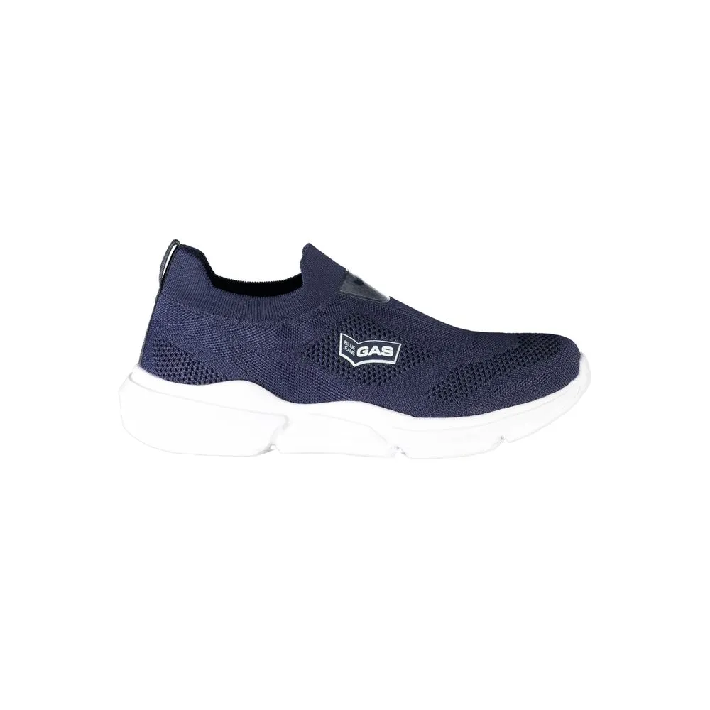 Gas Men's Blue Polyester Sneaker