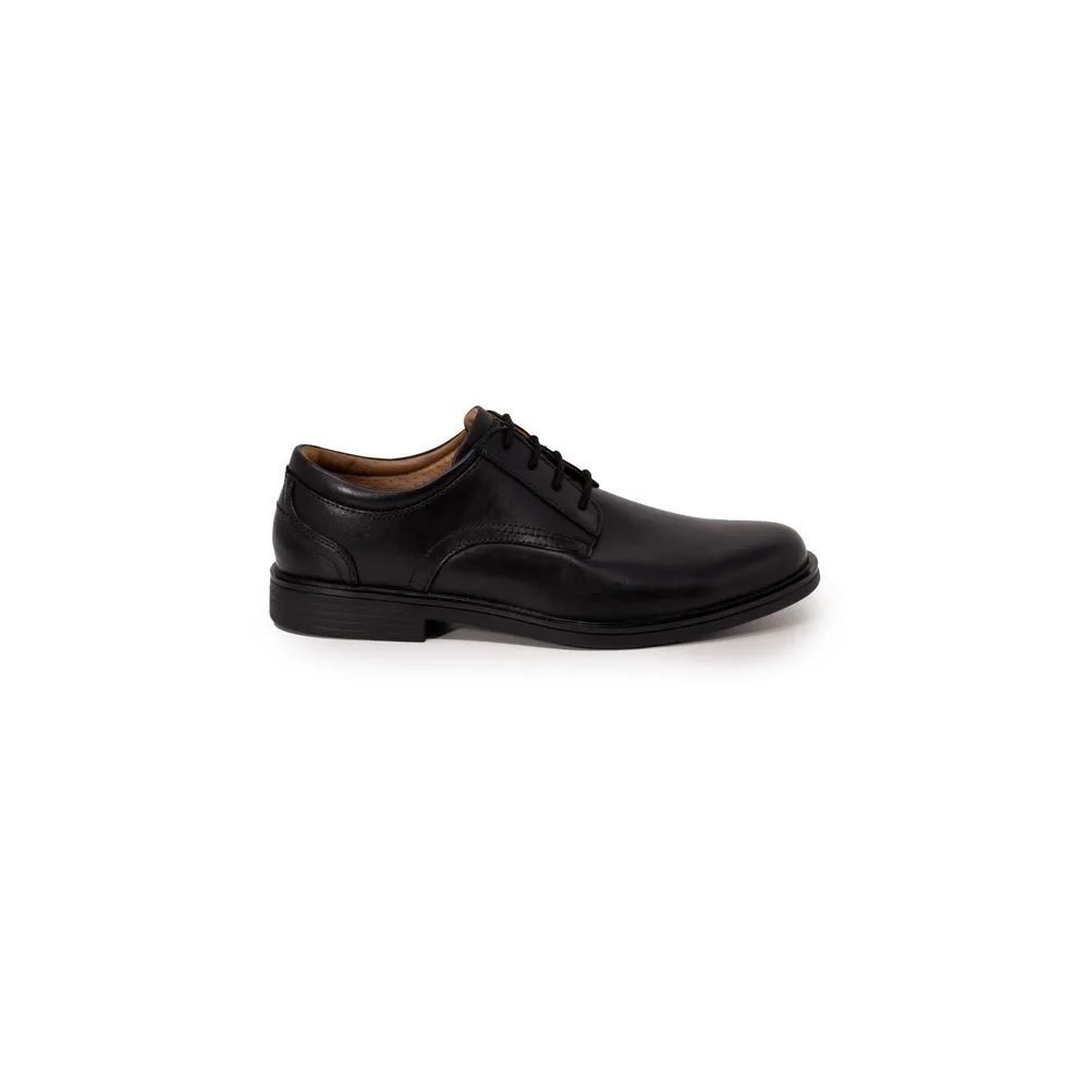 Clarks Men's Black Leather Casual