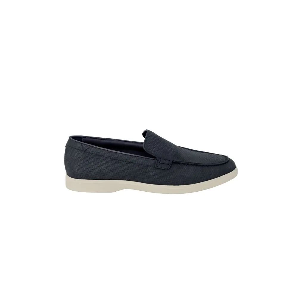 Clarks Men's Blue Leather Casual