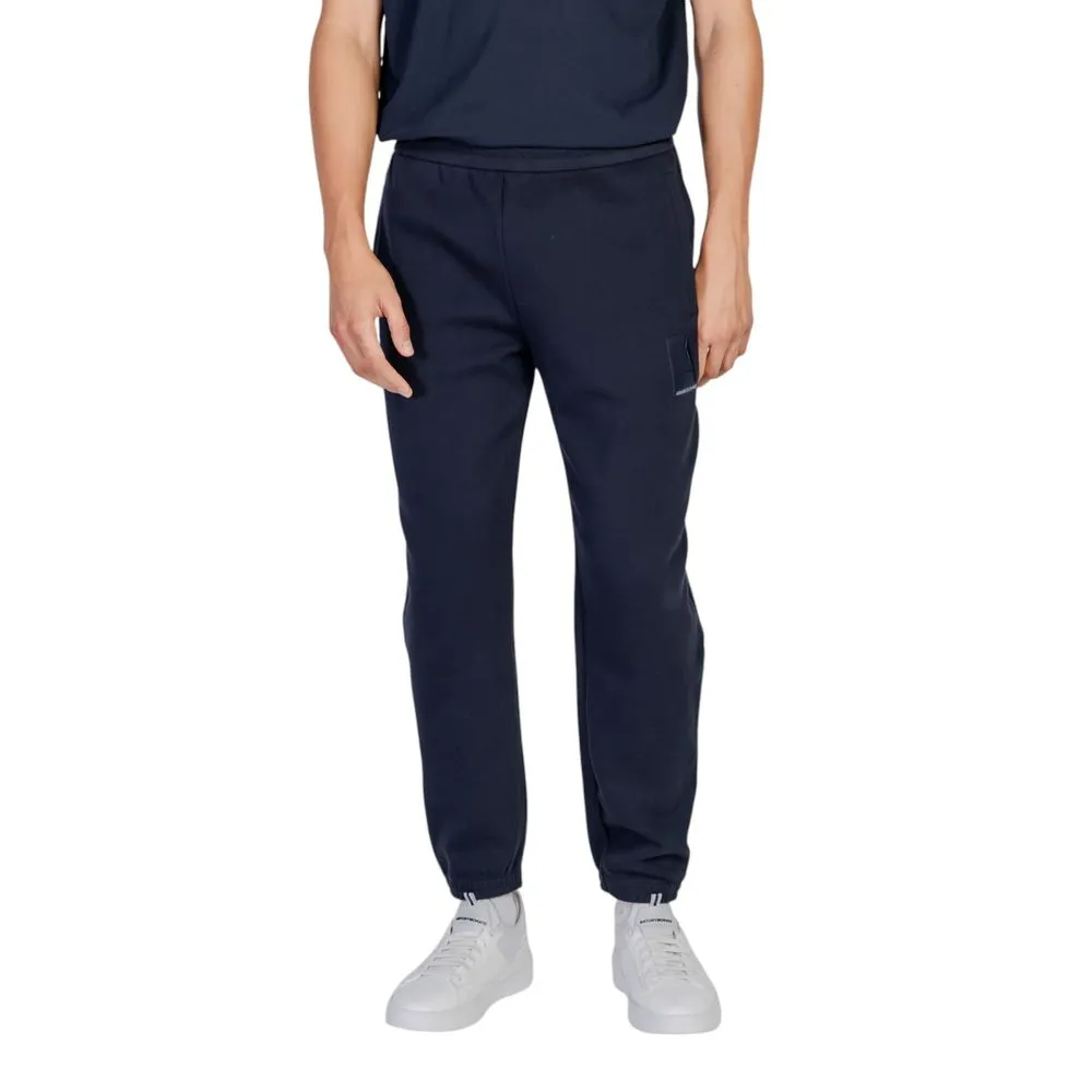 Armani Exchange Men's Blue Cotton Jeans & Pant
