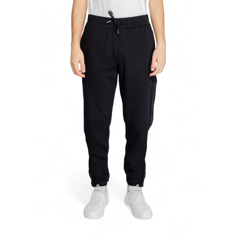 Armani Exchange Men's Black Cotton Jeans & Pant