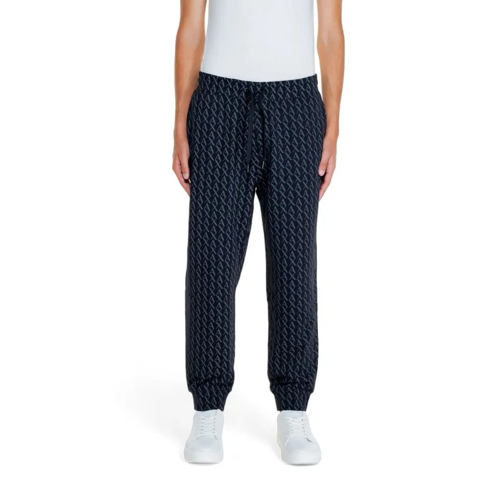 Armani Exchange Men's Black Cotton Jeans & Pant