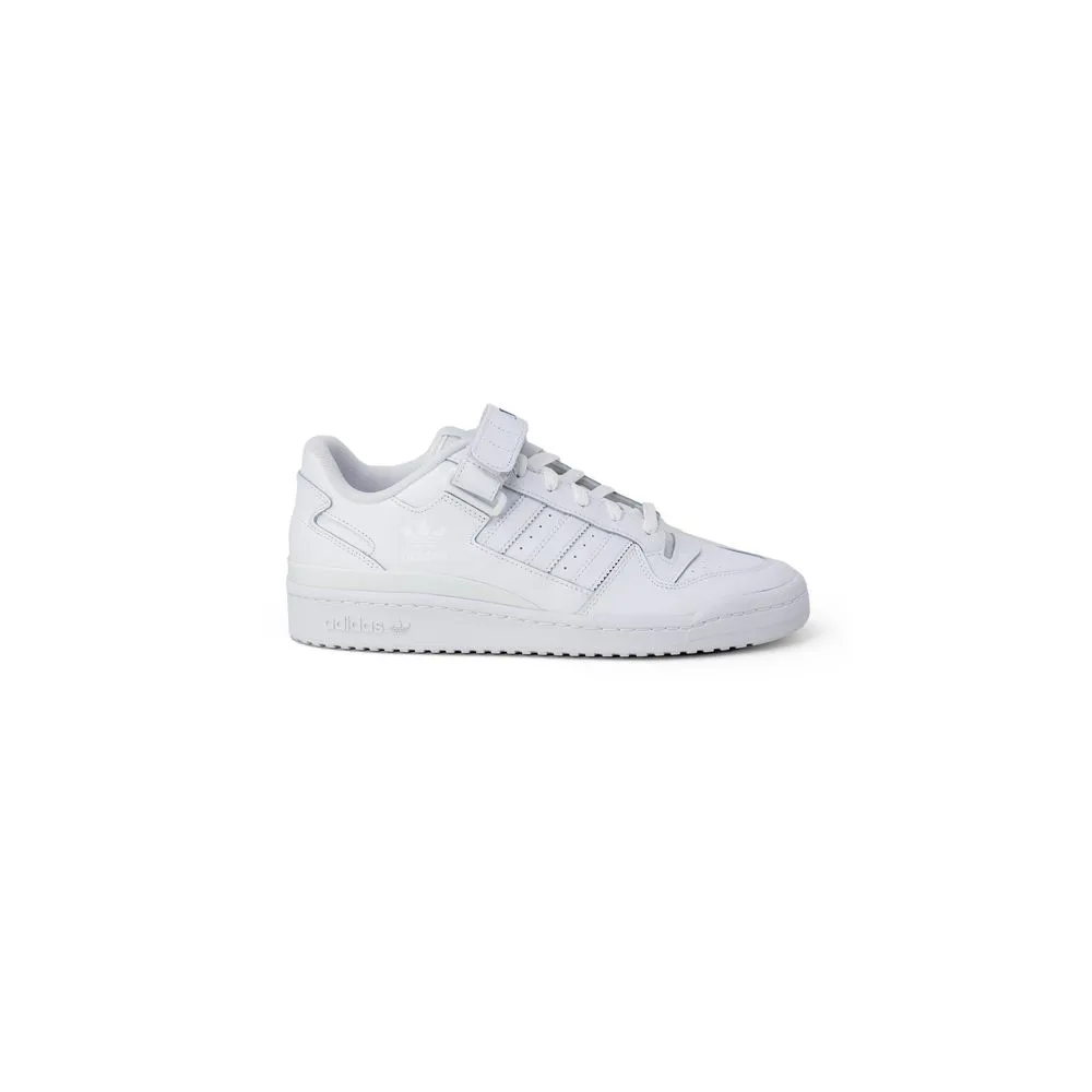 Adidas Men's White Leather Sneaker