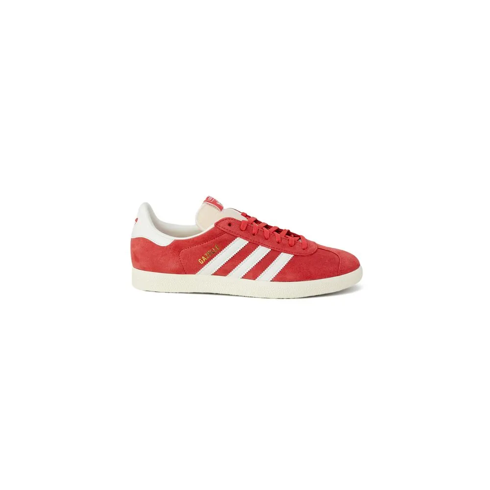 Adidas Men's Orange Suede Leather Sneaker