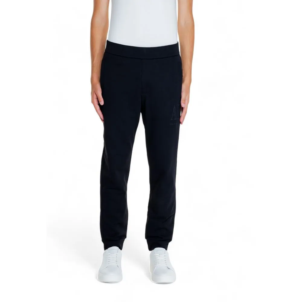 Armani Exchange Men's Black Cotton Jeans & Pant