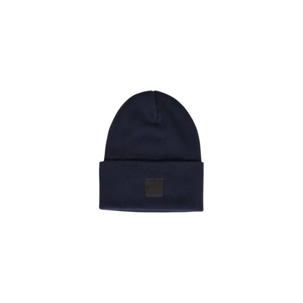 Hugo Boss Men's Blue Cotton Hats & Cap