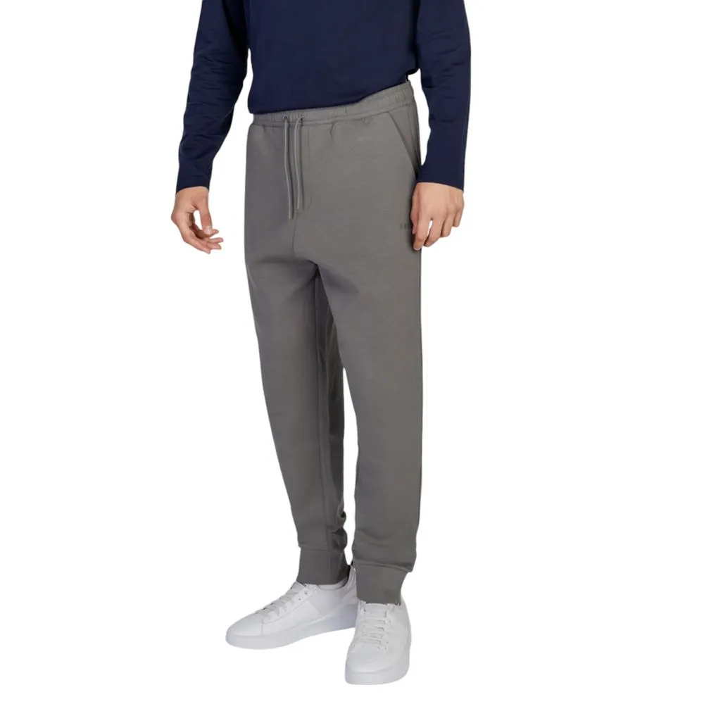 Hugo Boss Men's Gray Cotton Jeans & Pant