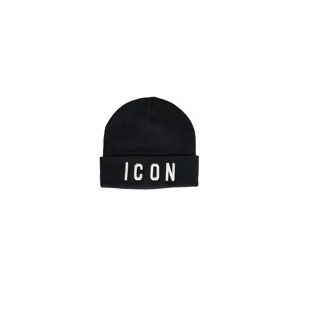 Icon Men's Black Acrylic Hats & Cap