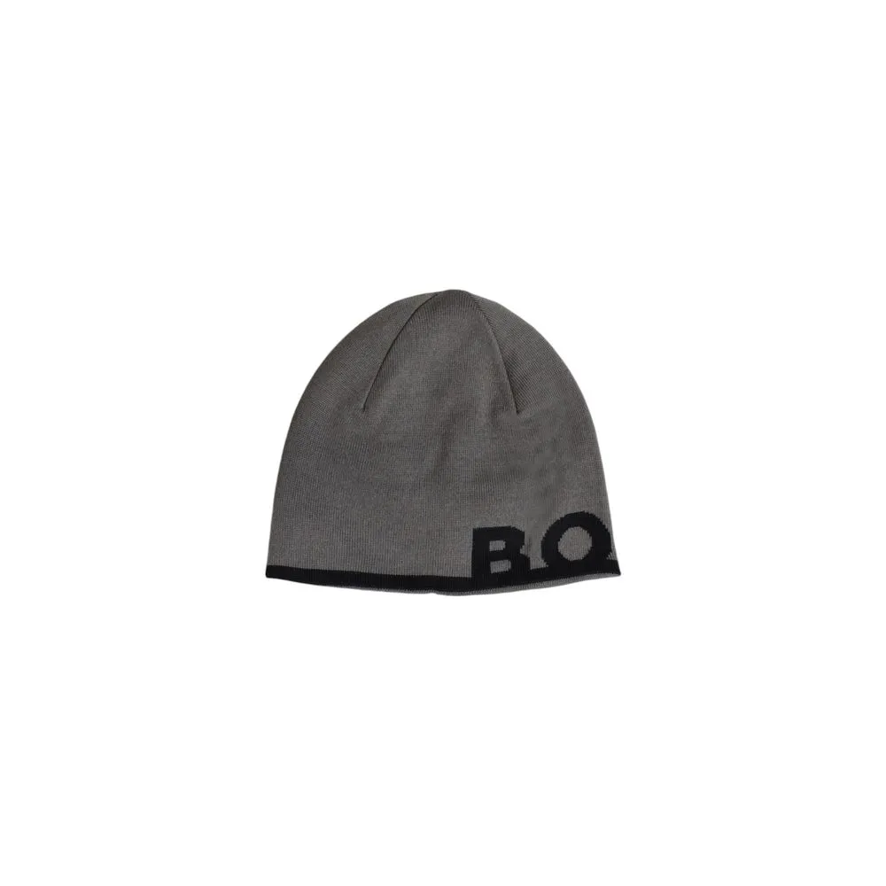 Hugo Boss Men's Black Wool Hats & Cap