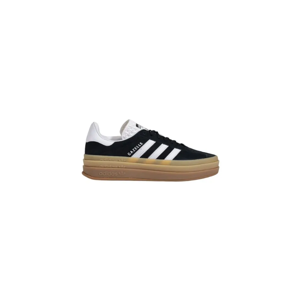 Adidas Women's Black Suede Leather Sneaker