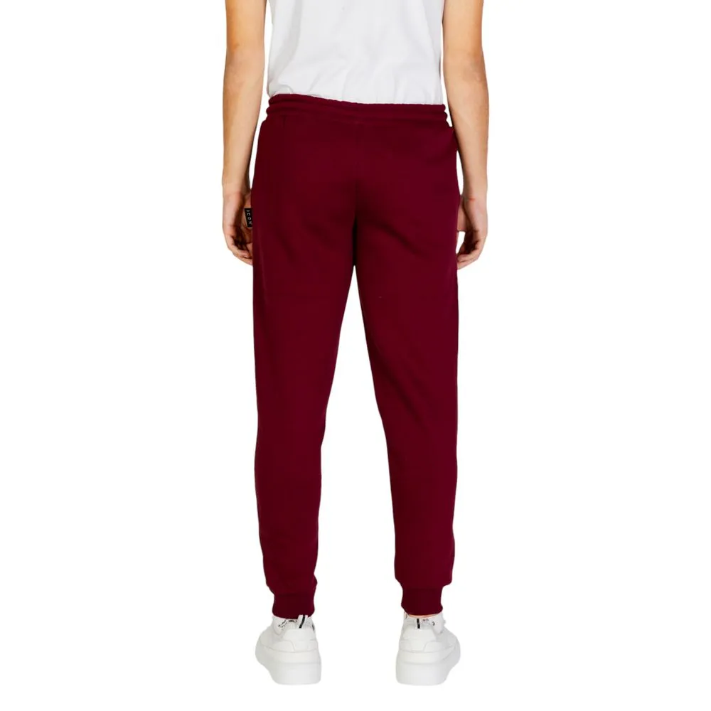 Icon Men's Bordeaux Cotton Jeans & Pant