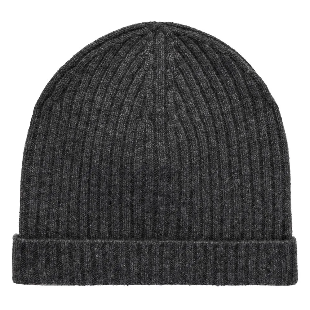 Alpha Studio Men's Gray Cashmere Hats & Cap