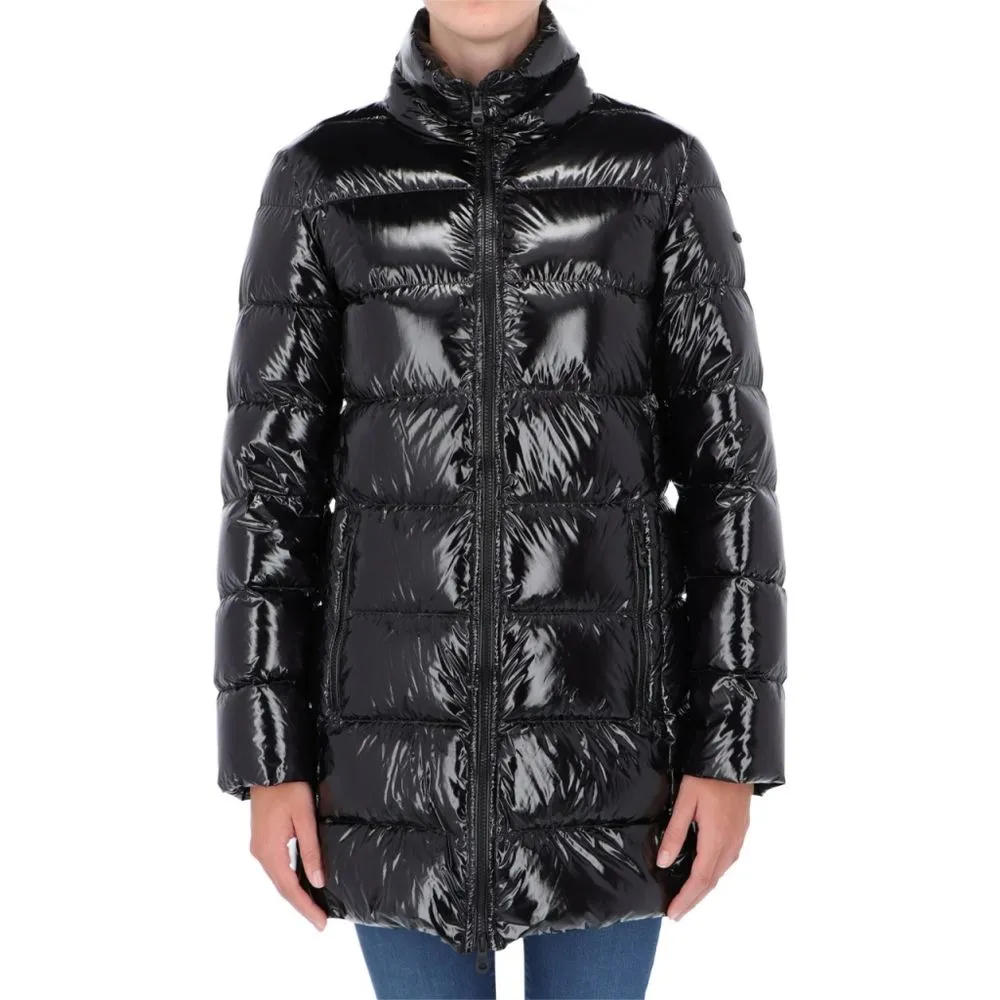 Refrigiwear Women's Black Polyester Jackets & Coat