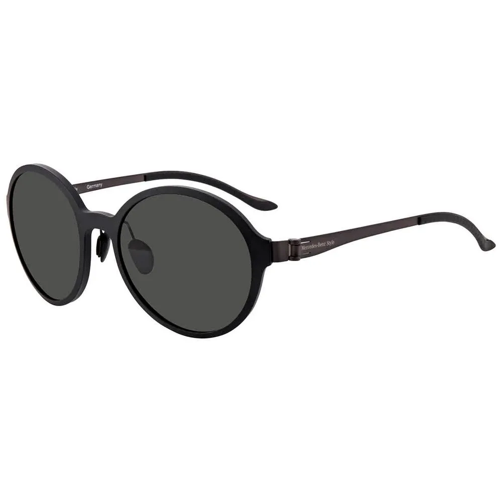 Mercedes Benz Men's Black Metal Sunglasses