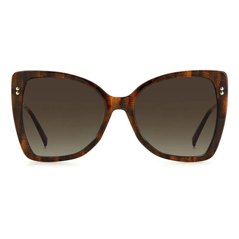 Missoni Women's Brown Plastic/Plastic Sunglasses
