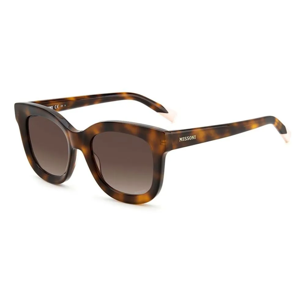 Missoni Women's Brown Plastic Sunglasses