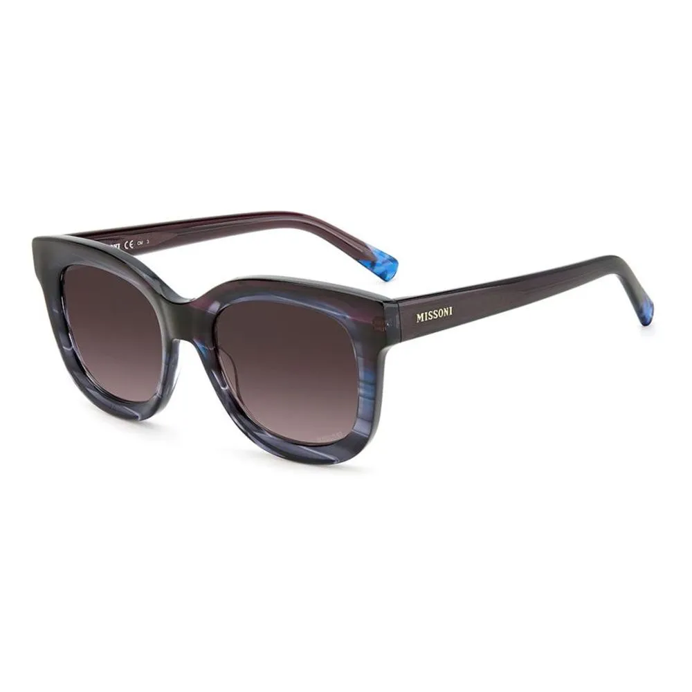 Missoni Women's Blue Plastic Sunglasses