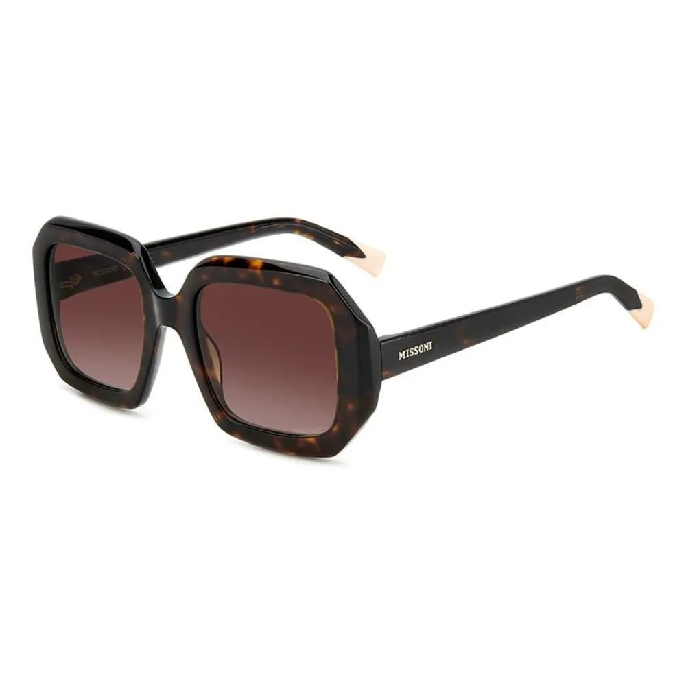 Missoni Women's Brown Plastic Sunglasses