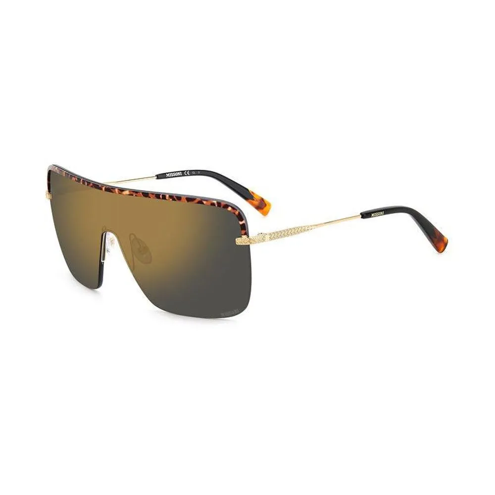 Missoni Women's Gold Metal Sunglasses