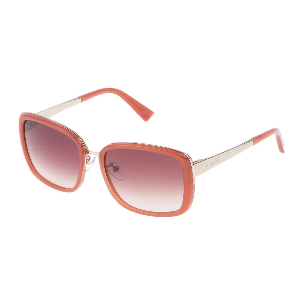 Nina Ricci Women's Pink Acetate Sunglasses