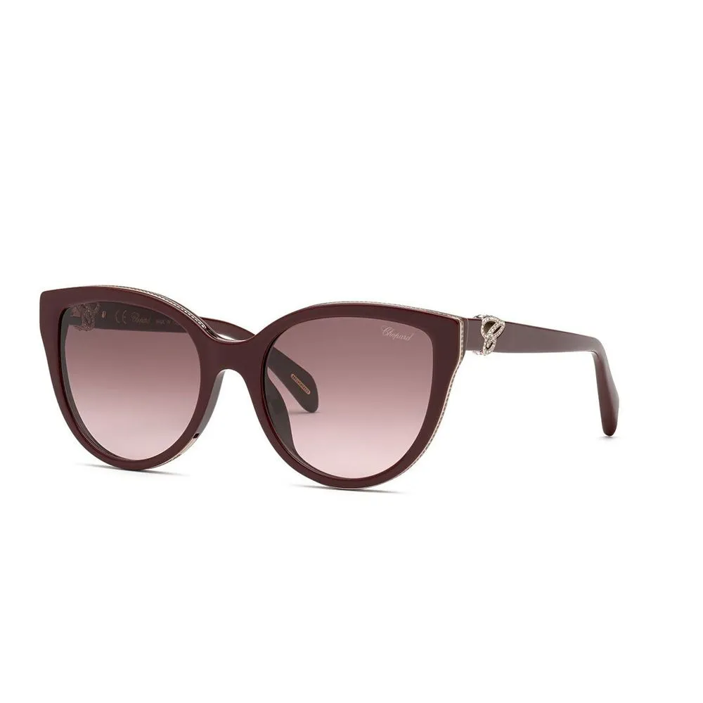 Chopard Women's Red Plastic Sunglasses