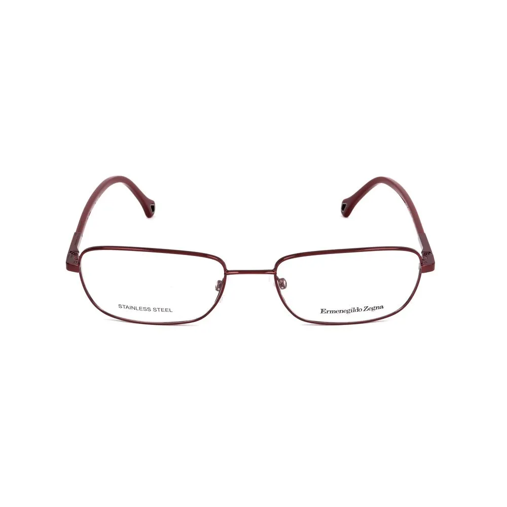 Ermenegildo Zegna Unisex Red Metal Frames