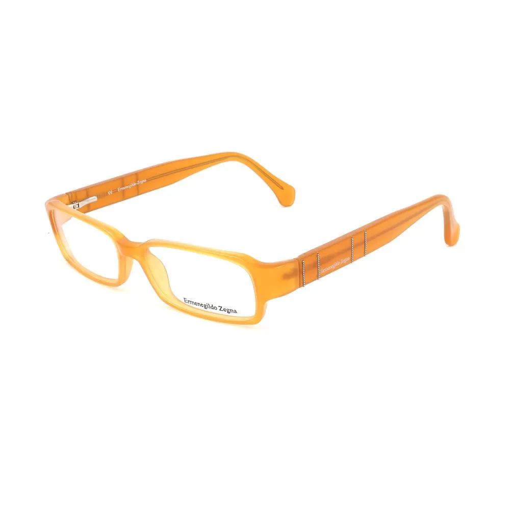 Ermenegildo Zegna Unisex Yellow Plastic Frames