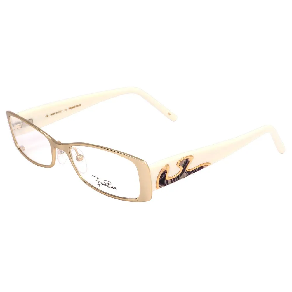 Emilio Pucci Women's Gold Metal Frames
