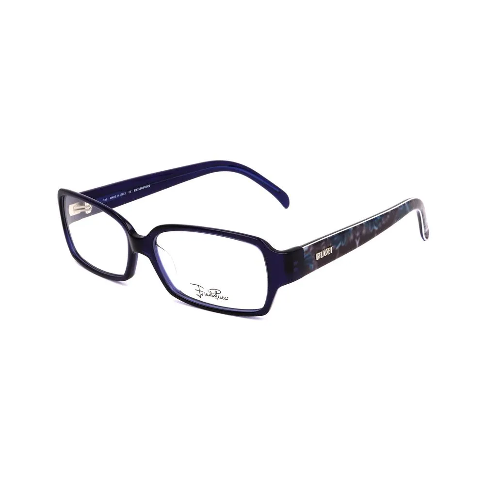 Emilio Pucci Women's Blue Plastic Frames